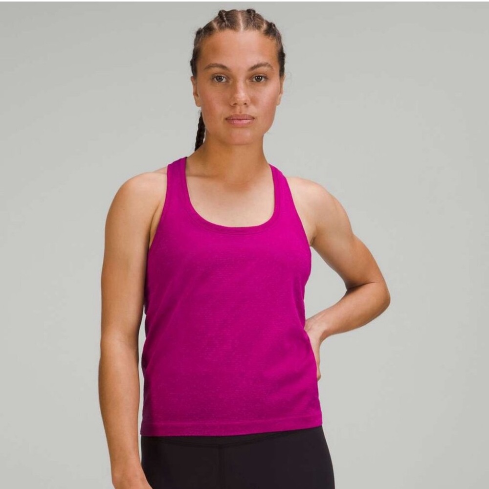 lululemon Women's Magenta Swiftly tech Racerback Tank